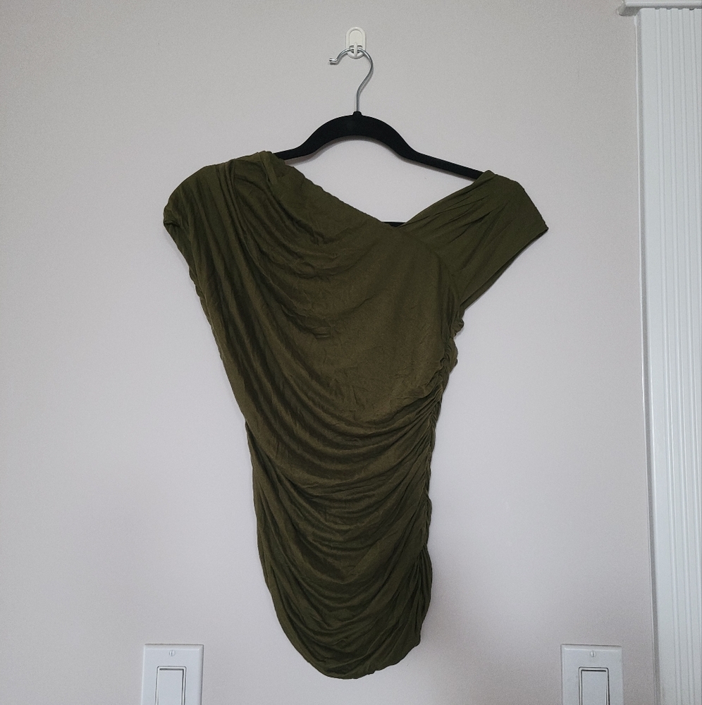 Torn by Ronny Kobo | Ruched Tee